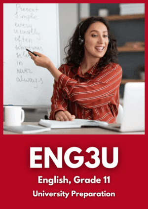 ENG3U English (Grade 11)