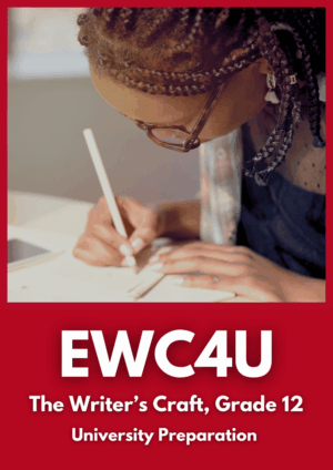 EWC4U The Writer’s Craft (Grade 12)