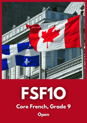 FSF1O Core French (Grade 9)