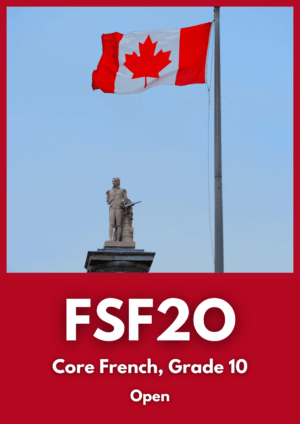Core French, Grade 10, Open (FSF2O)