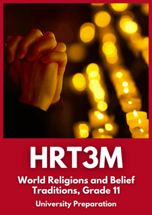 HRT3M World Religions and Belief Traditions (Grade 11)