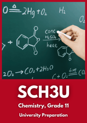 SCH3U Chemistry (Grade 11)